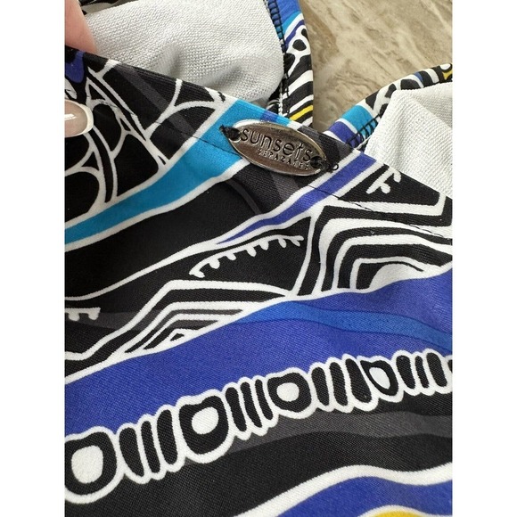 Sunsets Felicity multicolor Tankini Swimsuit Tops Size Small $86 - Picture 8 of 9